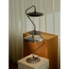 Ledowa stołowa lampa Artist 2520035034 LED 15W 3000K metalowy srebrny