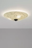 Okrągła lampa sufitowa Messy Family nowoczesny plafon biały