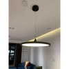 Lampa wisząca DISC CHUA-16W-NW okrągła dysk LED 16W 4000K zwis czarny