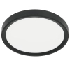 Minimalistyczny plafon MAQ ML0438 LED 18W 3000-6500K IP40 do jadalni czarny