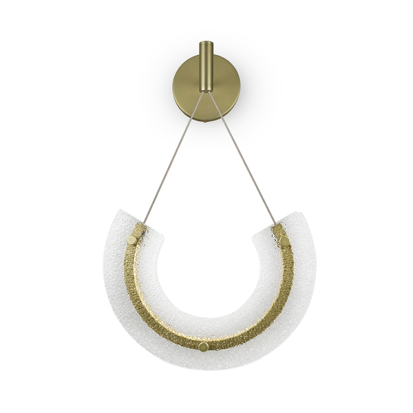 Kinkiet wiszący Maya P091WL-L18G3K Maytoni LED 10W 3000K modern złoty