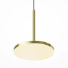 Salonowa lampa wisząca Plato P076PL-L12W3K-BS LED 12W 3000K mosiądz
