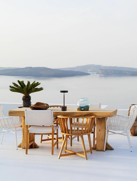 Lampa stołowa ZITACUARO LE71530 Luces Exclusivas LED 2W 3000K ogrodowa USB IP54 czarna