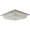 LAMPA sufitowa MERCER MX15118-1B-40W Italux kwadratowa OPRAWA metalowa LED 40W 3000K plafon chrom