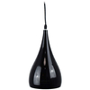 LAMPA wisząca JUSTA 03264 Ideus metalowa OPRAWA zwis kropla łezka czarna