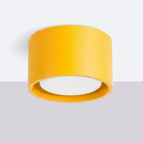 Lampa sufitowa żółta MODO SL.2474 metalowy spot 1xGx53 tuba