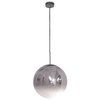 Skandynawska LAMPA wisząca PALLA LP-2844/1P CH Light Prestige loftowa OPRAWA szklany ZWIS kula loft ball srebrna przezroczysta