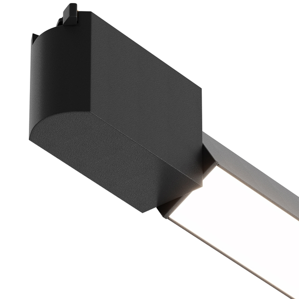 Podłużna 1-fazowa lampa szynowa Basis TR104-1-12W4K-B-DE LED 12W 4000K czarna
