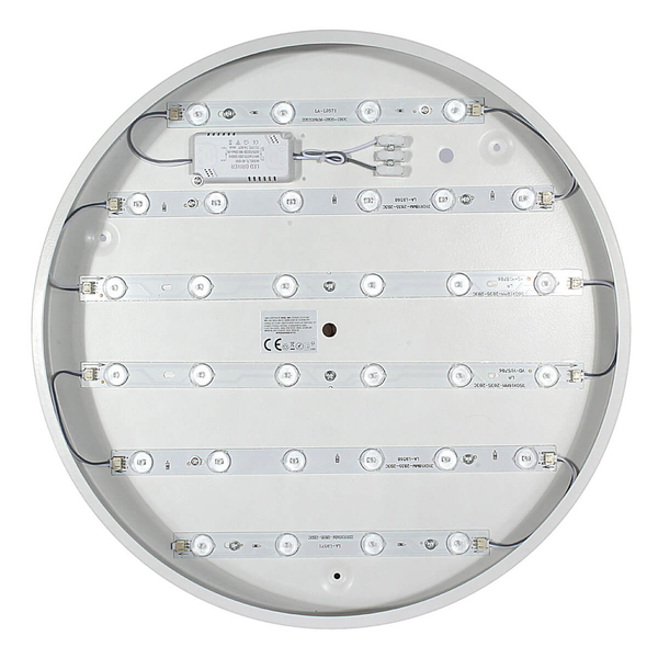 Lampa sufitowa okrągła 1316 LED 40W 3000K do salonu biały