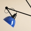 Regulowana lampa sufitowa AIDA 1141PL_G3_25 metalowa kobaltowa czarna