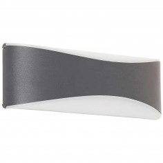 Elewacyjna LAMPA ścienna BIRMINGHAM 8795 Rabalux kinkiet OPRAWA zewnętrzna LED 10W 4000K outdoor IP65 grafitowy