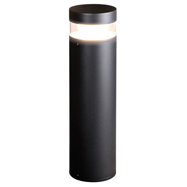 Metalowy słupek do ogrodu Marcon OFL-6552-70-4K Italux LED 12W 4000K IP54 czarny