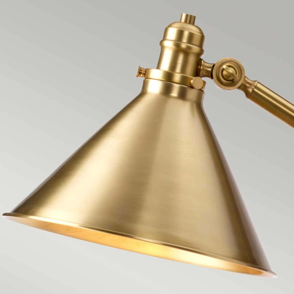 Regulowana lampa podłogowa Provence PV-FL-AB Elstead mosiądz