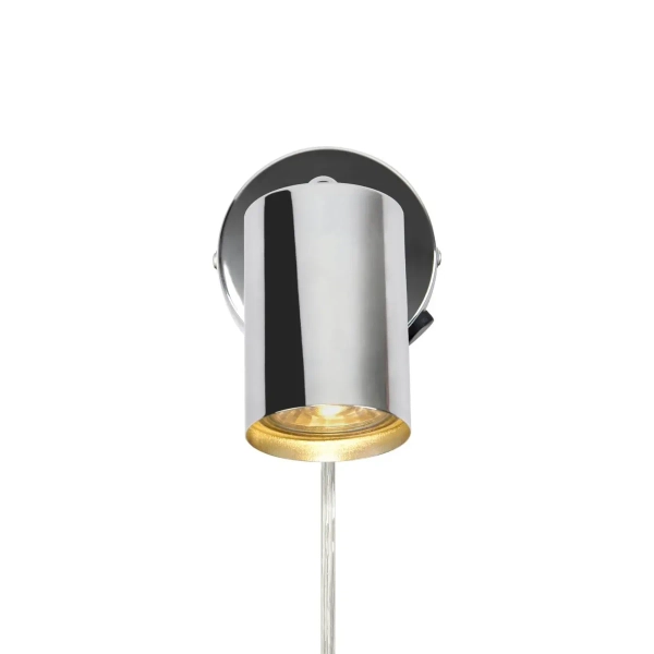 Lampa ścienna tubka Explore 2113251033 z włącznikiem chrom