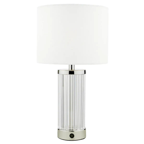 Stołowa lampa ładowana Enrico ENR4138 LED 2,4W 3000K ze ściemniaczem nikiel