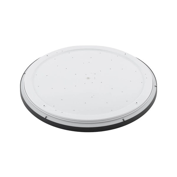 Nasufitowa lampa Agnes 10975 Nowodvorski LED 64W 3000K IP44 do łazienki czarna biała