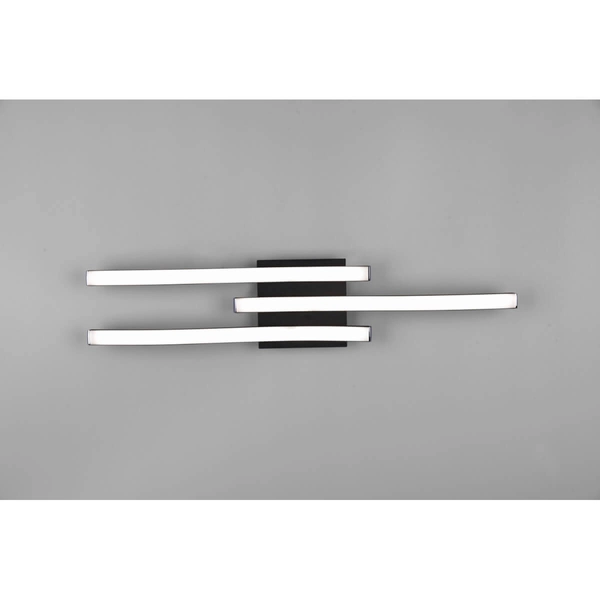 Ledowa lampa sufitowa NORVE DL432-62473 5W 4000K fale czarny