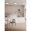 Lampa sufitowa z pilotem Oja 2015136103 LED 2700-6500K czarna biała