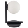 Stojąca LAMPKA loftowa ANDY 33289 Sigma ball szklana kula czarna