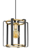Lampa wisząca Primero PND-44003-1-BK-GD złota czarna