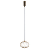 Wisząca lampa druciana Rabel PND-344221-1-HBR LED 5W 3000K złoty