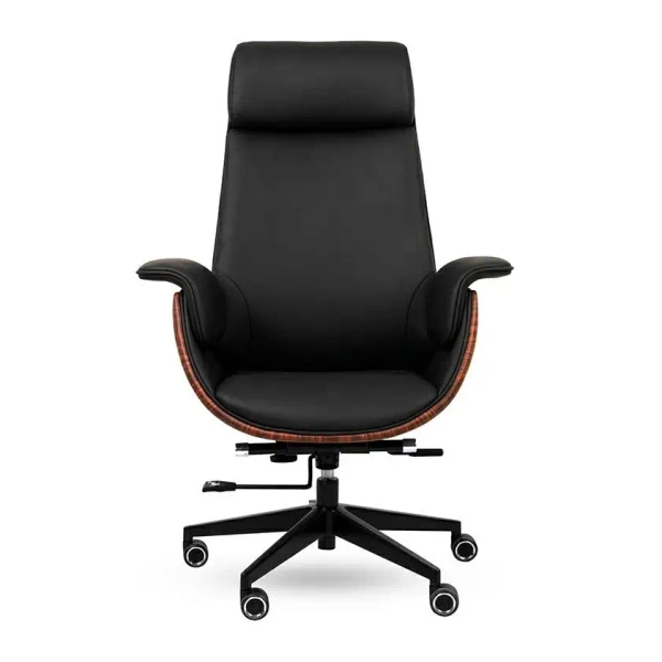 Ergonomiczny fotel biurowy Admiral KH1501100303 ekoskóra czarny