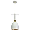Wisząca lampa CLARK MLP6219 okrągła metalowy zwis industrialny biały