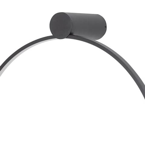 Kinkiet ring okrągły Circolo 10928 Nowodvorski LED 18W 3000K czarny