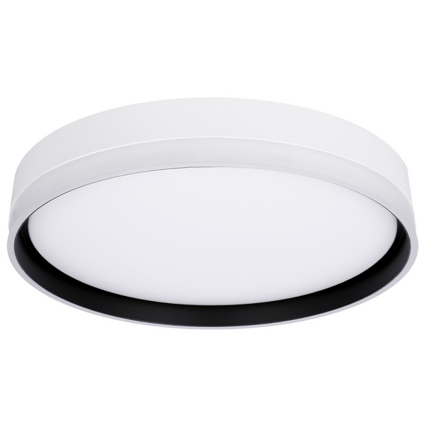 Plafon Florida 13-11305 Candellux LED 24W 4000K do salonu biały czarny