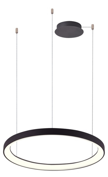 Ledowa lampa wisząca Agnes AZ5022 60W 3000-6500K okrąg czarna