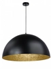 Biurowa lampa wisząca Sfera 30137 nowoczesna czarna złota