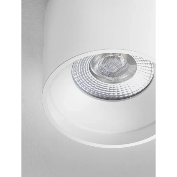 Metalowa lampa sufitowa CENVARO LE45516 LED 16W 3000K tuba biała