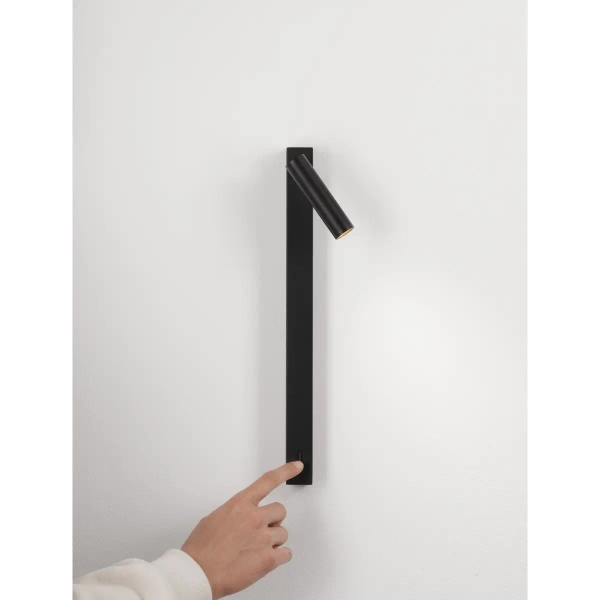 Ruchomy ścienny kinkiet TORSENA LE45537 LED 3W 3000K czarny