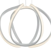 Ledowa wisząca lampa Alonsa ALO012 LED 16W 3000K ringi biały