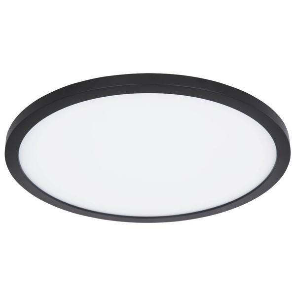 Łazienkowa LAMPA sufitowa SAPANA 41562-18B Globo minimalistyczna LED 18W 3000K okrągły plafon IP44 czarny