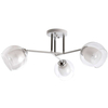 LAMPA sufitowa VEN W-N 3593/3 loftowa OPRAWA metalowe pręty chrom białe