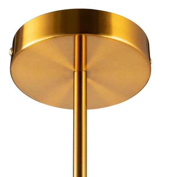 Szklane kule lampa wisząca Venus ST-5025-2 BRASS Step art deco mosiądz