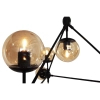 Designerska lampa wisząca Astrifero ST-9047-15 transparent Step geometryczna czarna
