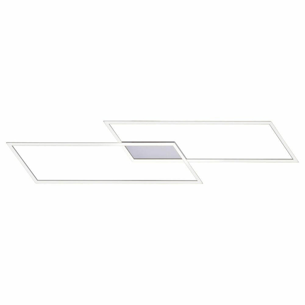 Metalowa lampa sufitowa Inigo LED 40W 3000K do salonu aluminium