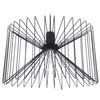 LAMPA wisząca NESS 6768 Nowodvorski metalowa OPRAWA industrialny ZWIS geometryczny z drutu czarna