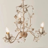 Wisząca lampa glamour Lullaby LULLABY-3CR złoty kremowy