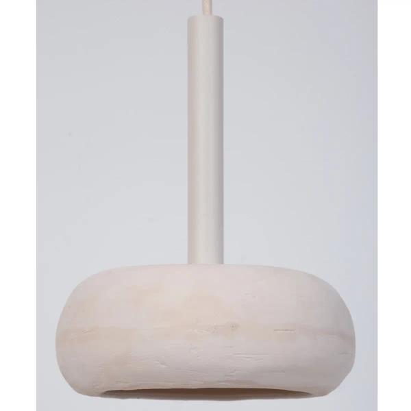 Wisząca lampa do sypialni Otto S 1 41400 zwis kula ceramiczna beżowy