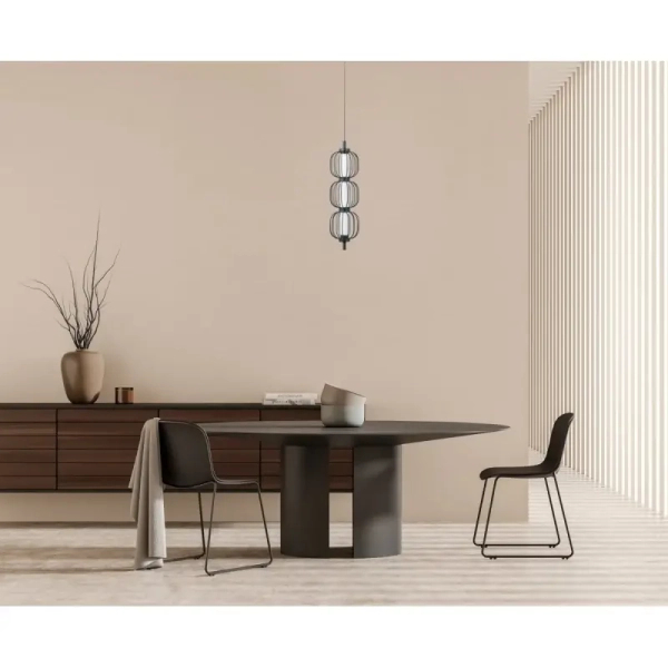 Potrójna lampa wisząca Pedro PND-34405-3V-BK LED 36W 3000K czarny