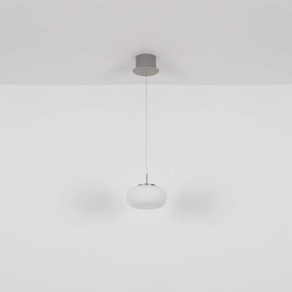 Molekułowa lampa wisząca nad stół Quintara 15744-4HN LED 24W 3000K nikiel