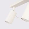 Podwójna lampa sufitowa RING SL.1495 tuba regulowana beżowa