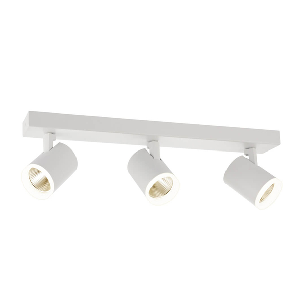 Nowoczesna lampa sufitowa Helvia LED 15W 4000K do sypialni biała