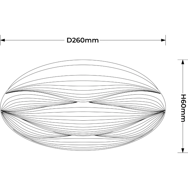 Plafon do przedpokoju Moluna LP-9623/1C-26 WH LED 12W 4000K biały