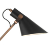 Regulowana lampka stolikowa Jack JAC4064 metalowa czarna miedziana
