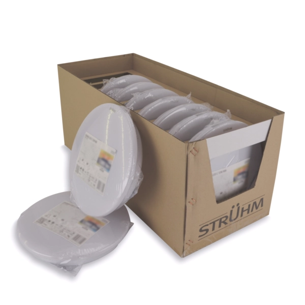 Plafoniera do łazienki DIANA 03826 Ideus LED 18W 4000K IP44 z zasilaczem biała