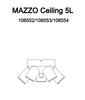 Lampa sufitowa 5-punktowa Mazzo 108552 Markslojd ściemnialna czarna